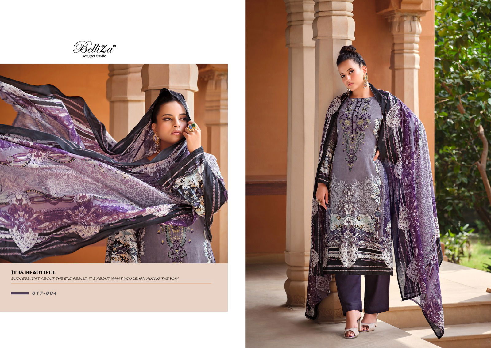 Belliza Naira Vol 17 Printed Cotton Dress Material Catalog
